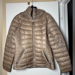 Calvin Klein Light Brown Puffer Jacket